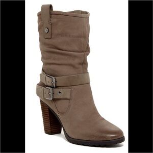 Marc Fisher Famous Leather Slouch Boots